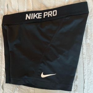 Nike Pro Black Spandex Shorts